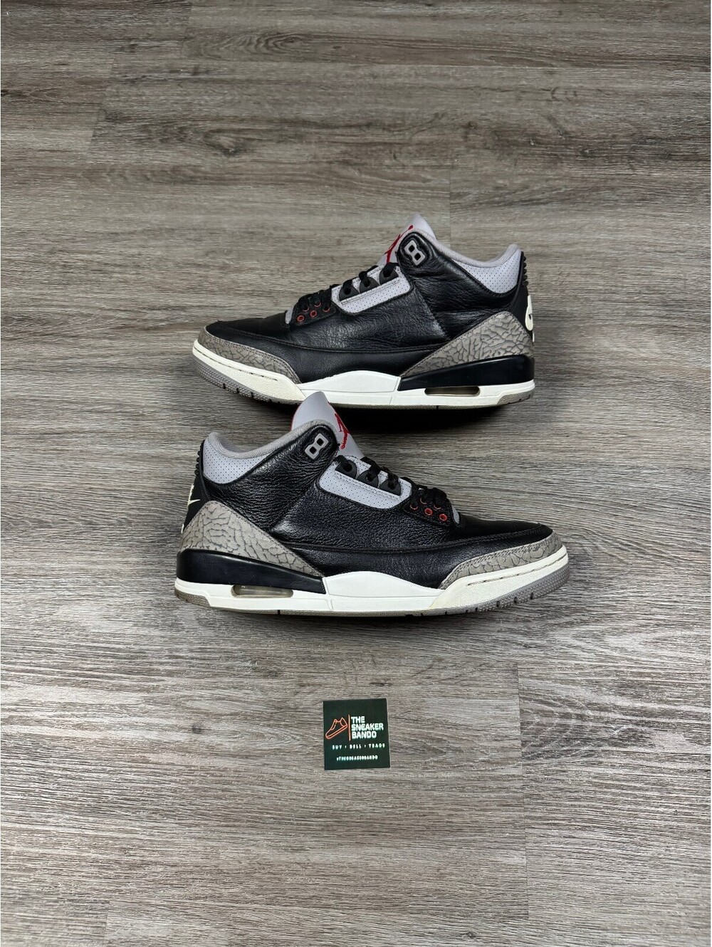 Size 10.5 - Jordan 3 Retro OG Black Cement (2024)
